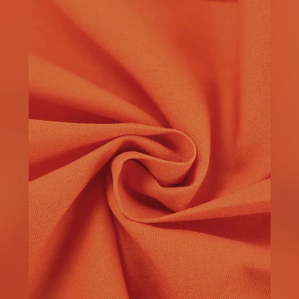 Vitamin C Linen Cotton Wide Leg Pants - Picture 4 of 4